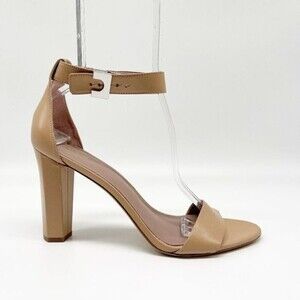 DIANE VON FURSTENBERG Chainlink Leather Sandals 